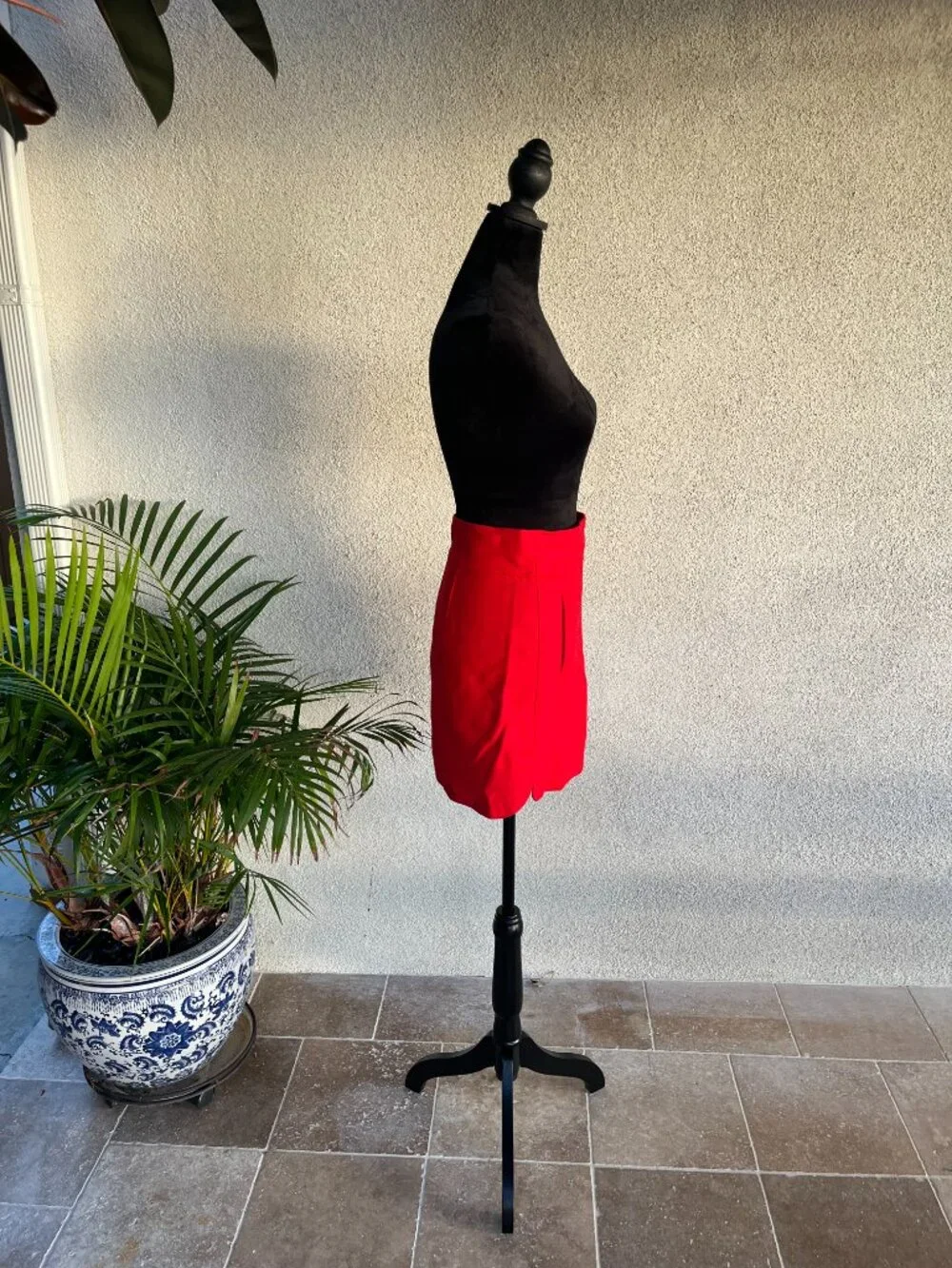J. Crew Red Skirt
